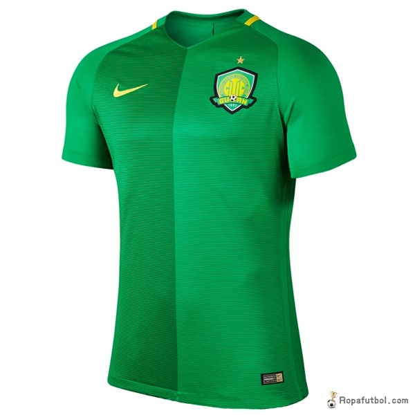 Camiseta Guoan Replica Primera Ropa 2017/18 Verde